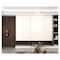 Ejoy Kona Brown Slat Wood Panels for Walls - Sleek, 4PK WC7G_016 - alternate 3